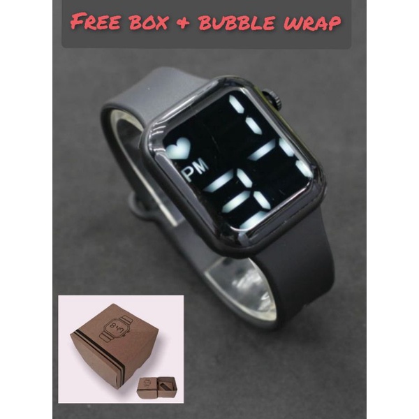 Jam Led watch kancing original FREE gift box