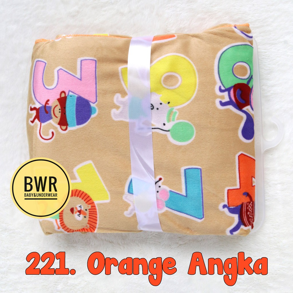 Selimut Bayi Double Flacce Animal Karakter Baby Blangket / Just To You Kolaco - IX