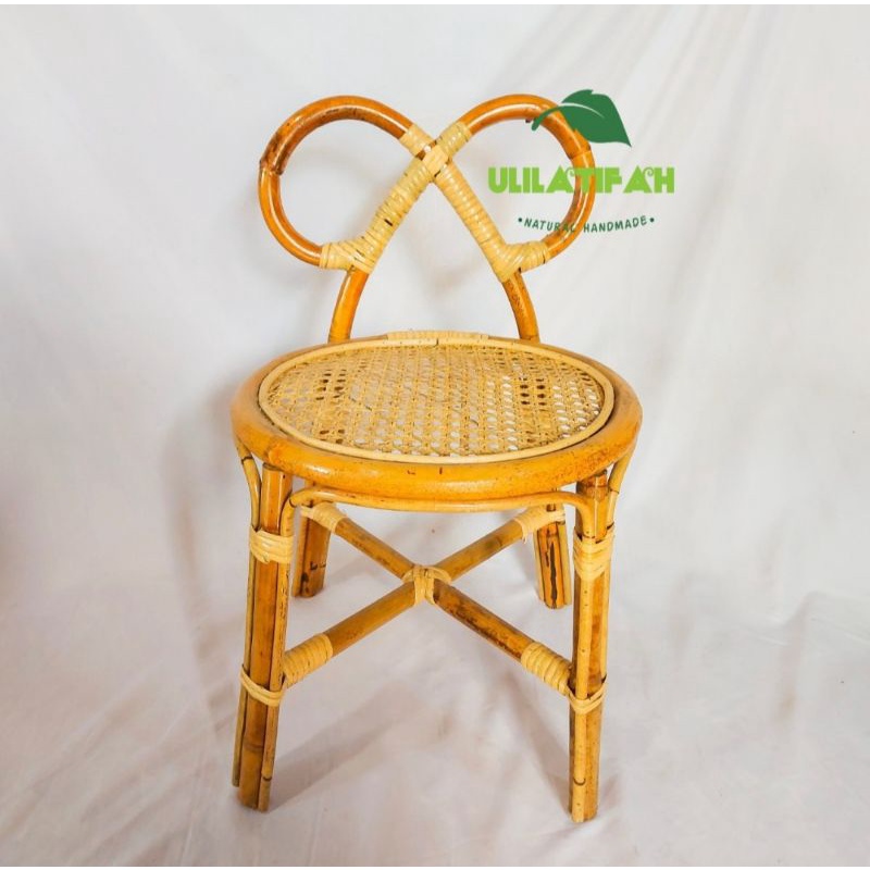 kursi rotan pita/ kursi properti foto/ properti foto bayi/ kursi anak bulu/ kursi lucu