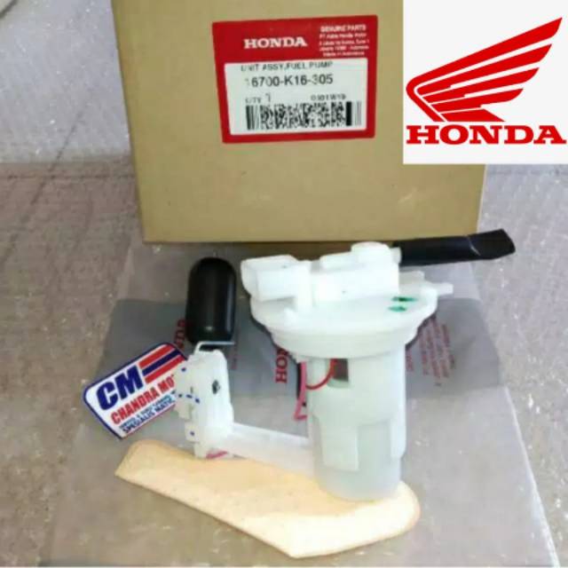 fuelpump fuel pump pompa bensin beat fi scoopy fi vario 110 fi 16700-K16-305 original HGP AHM