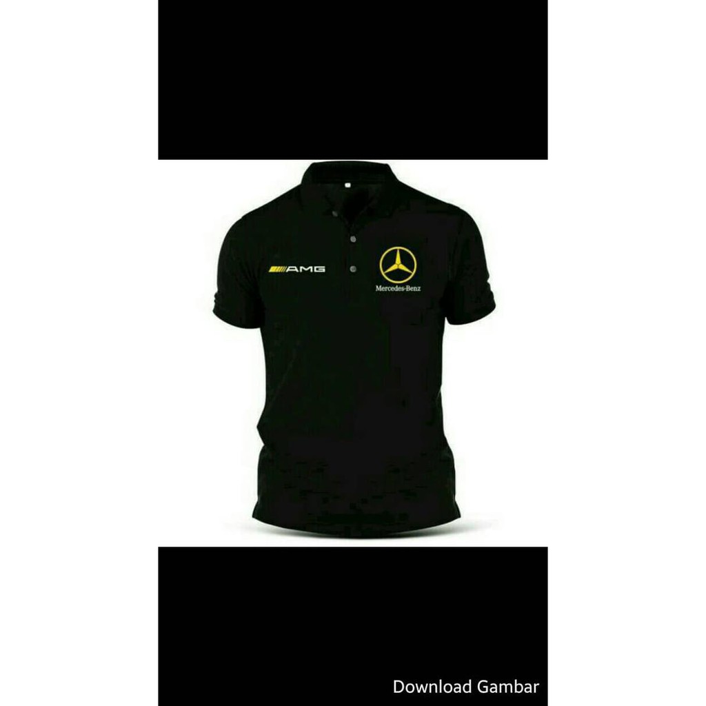 kaos kerah mercedes benz/polo shirt mercedes benz