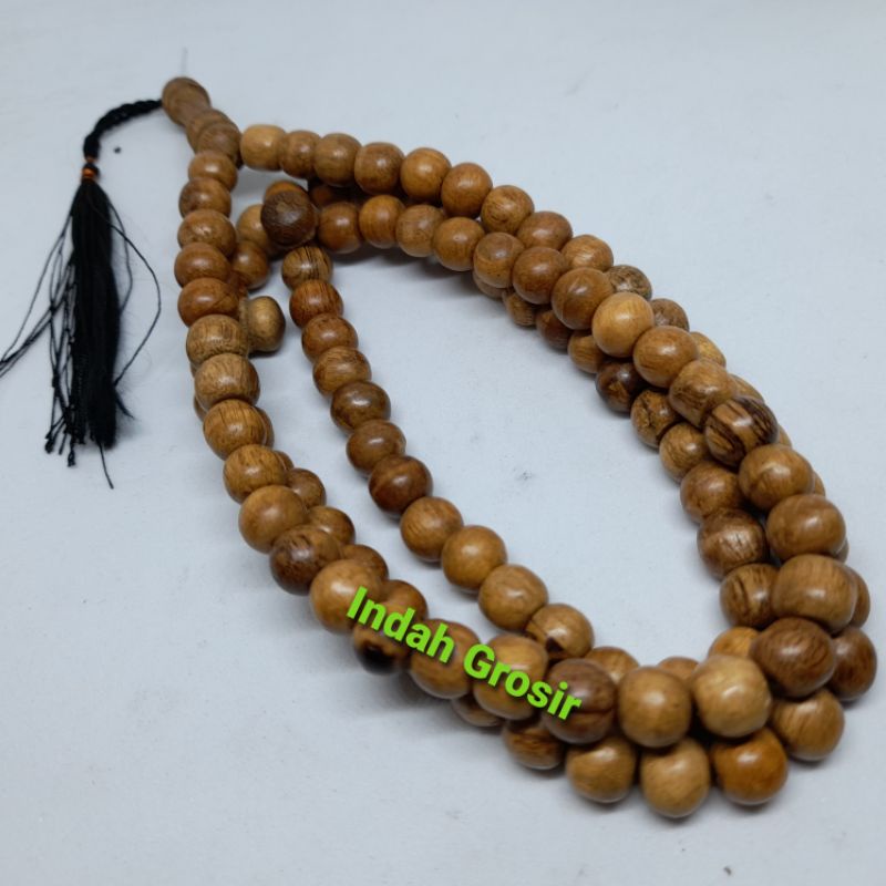 Grosir Tasbih Kayu Gahru Wangi 8mm 99Butir