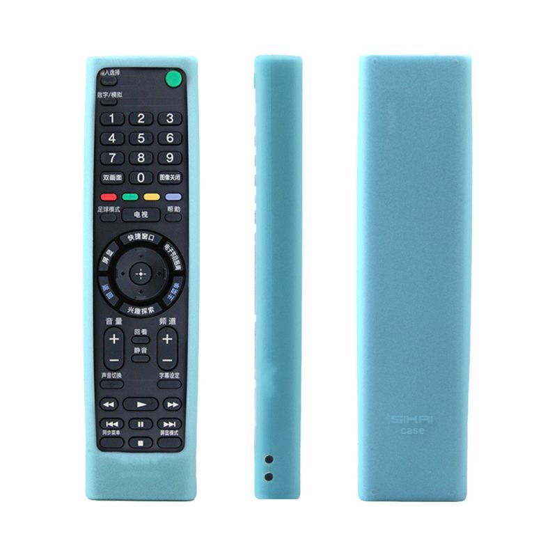 Case Remote Control Bahan Silikon Tahan Guncangan Untuk Sony Rmf-Tx200C 210 211 Tv Voice Controller