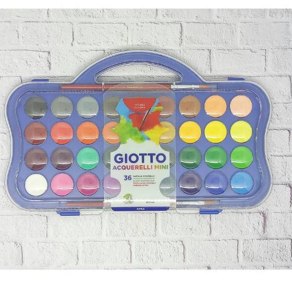 

Giotto watercolours cake 36 warna mini (ART. 821)