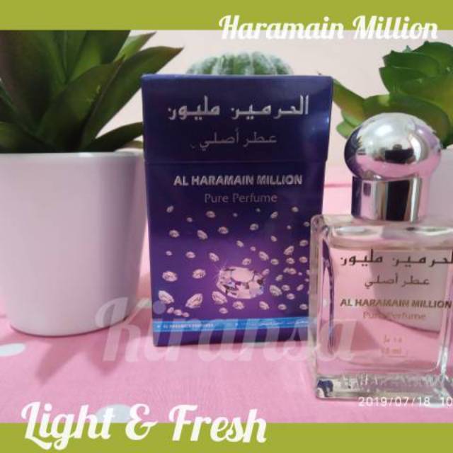 Parfum Al Haramain Million  non alkohol 15 ml