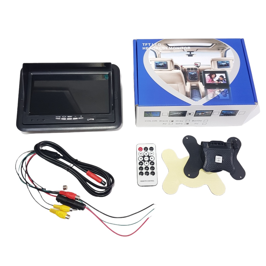 Monitor TV Ondash 7 inch - PAKET Monitor TV 7 inch &amp; Kamera CCD