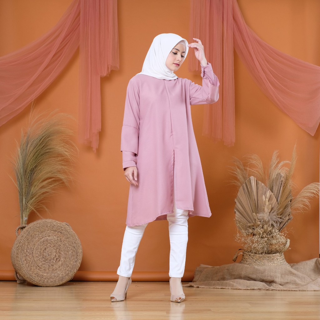  Baju  Atasan  Tunik Wanita  Terbaru LuriBe Shopee  Indonesia