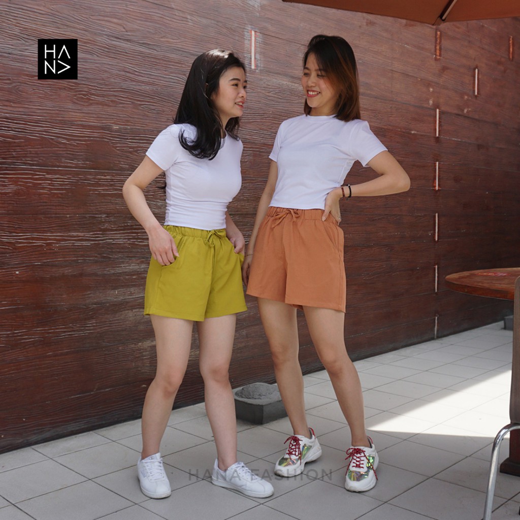 HanaFashion JKT - Tiara Short Pants Celana Pendek Wanita - SP041