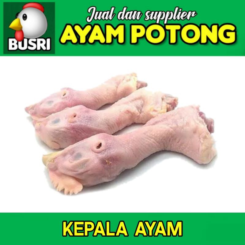 

Kepala ayam segar