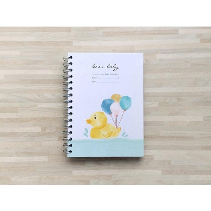 

Jurnal Diary Semasa Hamil Dear Baby Pregnancy Journal varian Bebek