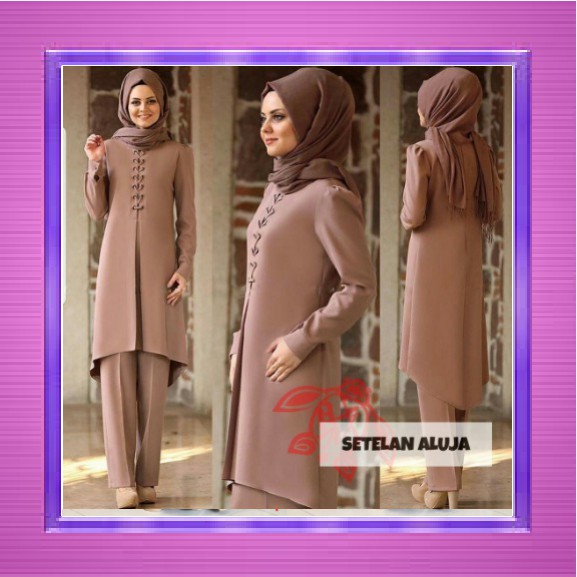 melda set baju setelan wanita kaos wanita setelan muslim wanita setelan murah setelan remaja ootd