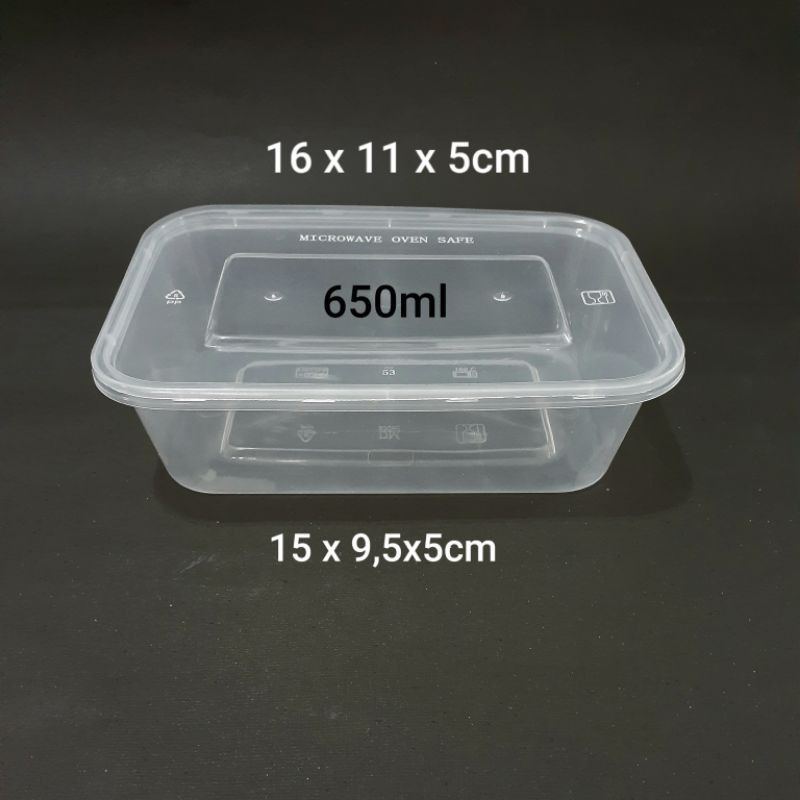 BOX MAKANAN || Food Container Box Kotak Makanan Plastik Tahan Panas Kotak Kemasan