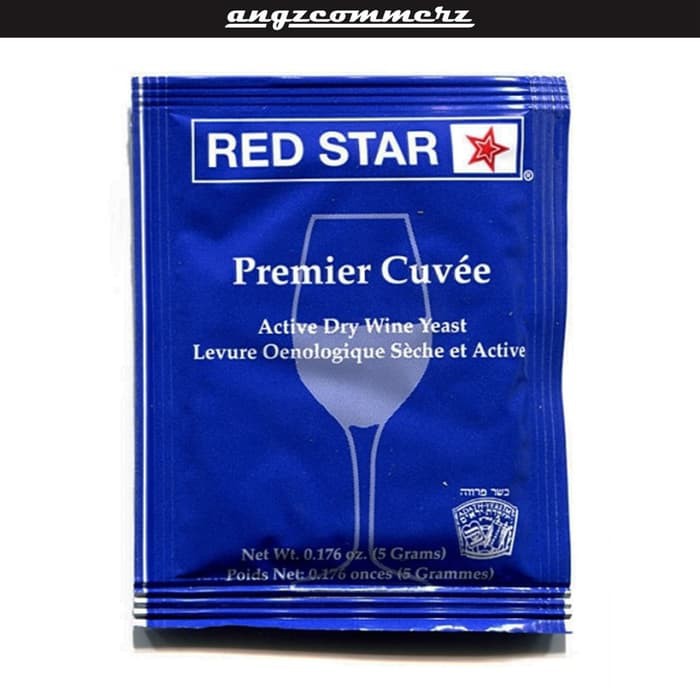 

ANGZCOMMERZ Ragi Pembuat Minuman Red Star Premier Cuvee Yeast