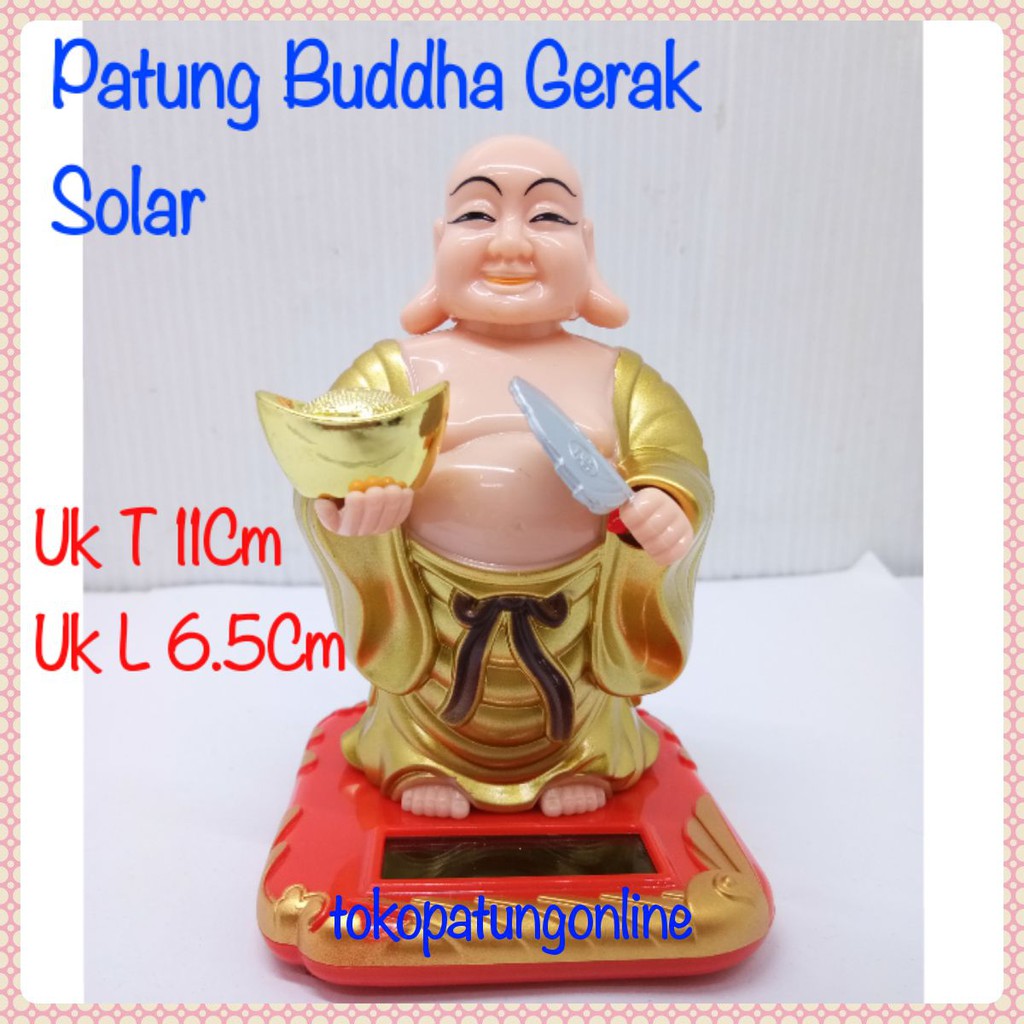 Patung Buddha Maitreya Julaihut Bergerak T010