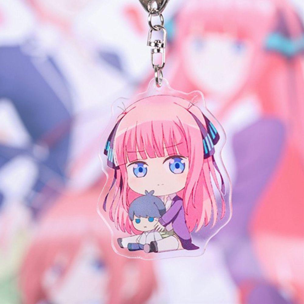 R-flower Keychain Mainan Koleksi Miku Ichika Nino The Quintessential