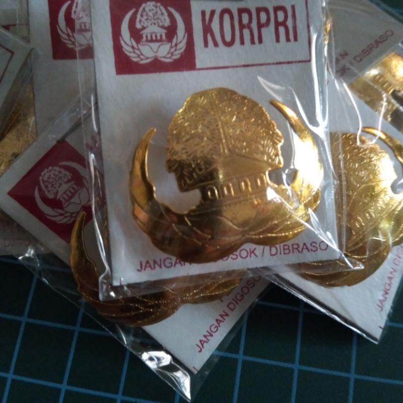 Pin korpri cekung 3cm satuan