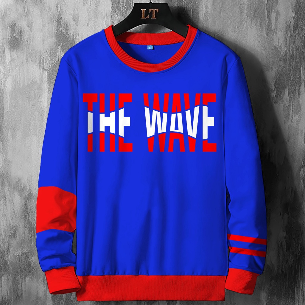 Sweater The Wave / Sweater Dewasa / Sweater Pria / Sweater Diskon | Yu Taka