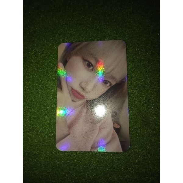 (booked) PC Izone Jo yuri holo withdrama one reeler album photocard