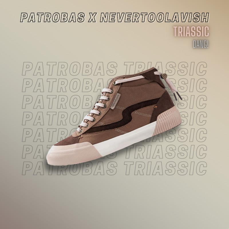 Sepatu Patrobas with Nevertoolavish Triassic  Collaboration (Hi/Low)-2