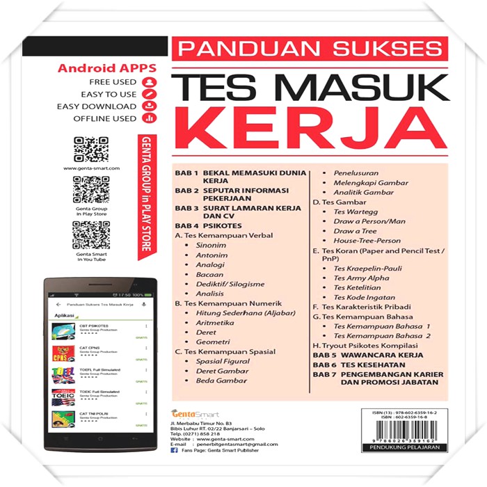 Buku Persiapan Tes Psikotes Panduan Sukses Tes Masuk Kerja Shopee Indonesia