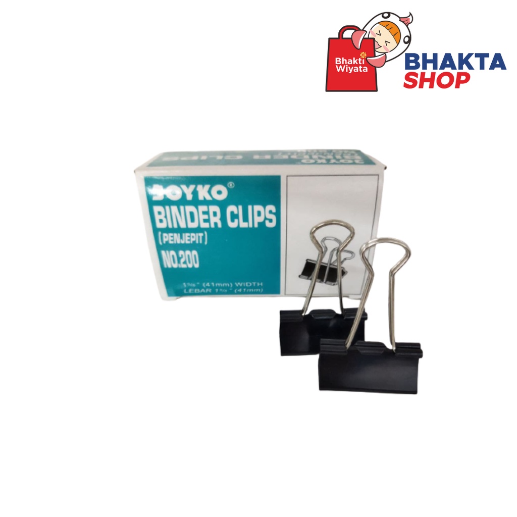 

Binder Clips/ Penjepit Joyko No. 200
