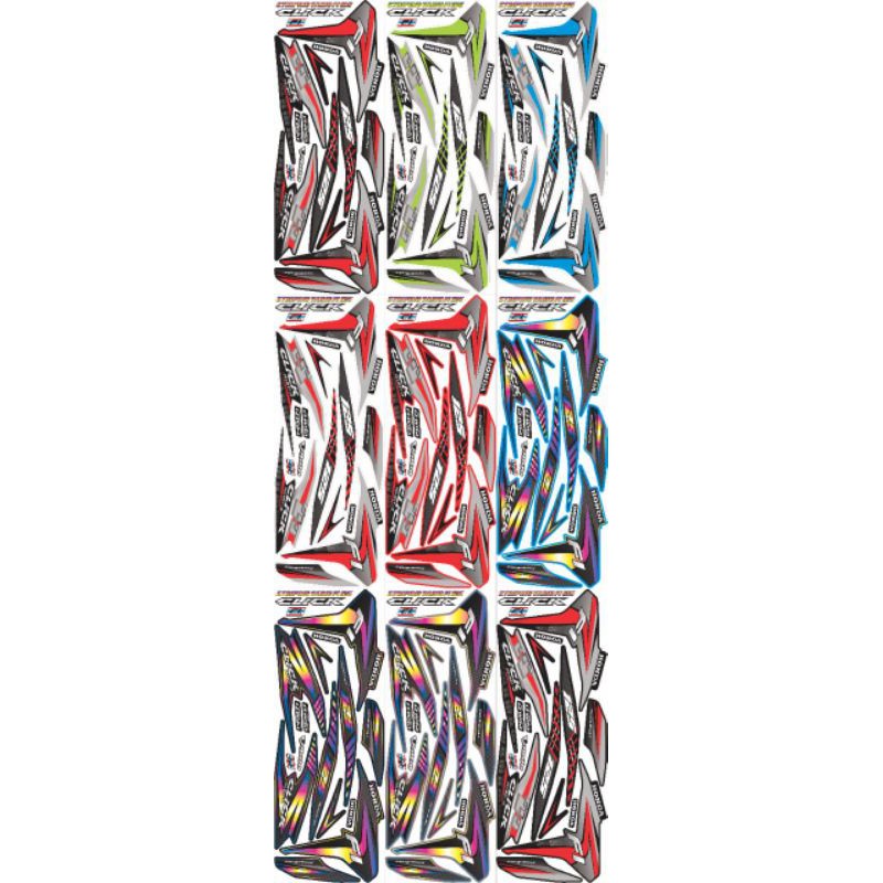 striping motor variasi vario 125 old