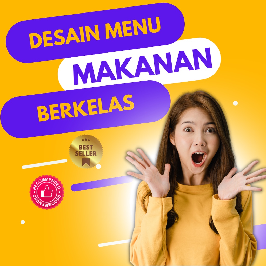 Desain Menu Makanan Berkelas