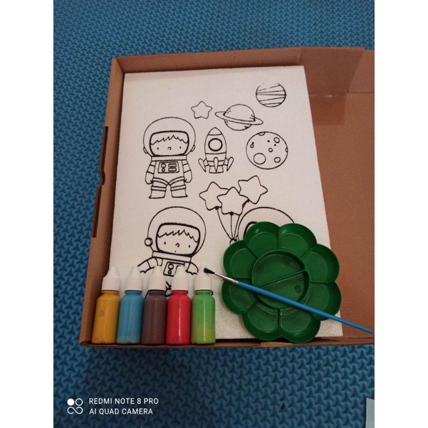 

paket mewarani sterofoam termurah/terbaru/terlariss ukuran 25x35 + dus box