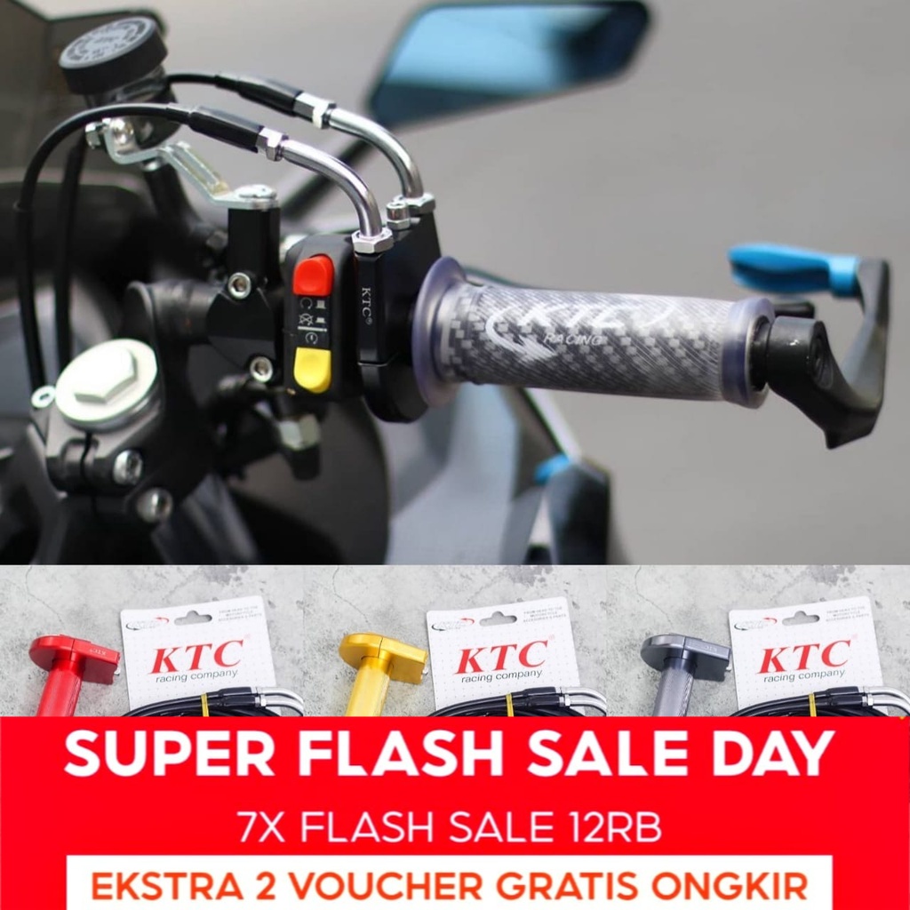 GAS KYTACO KTC GAS SPONTAN VIXION CB150 CBR R15 NINJA250 R25 Z250 NMAX vario spacy  nmax aerox lexy 