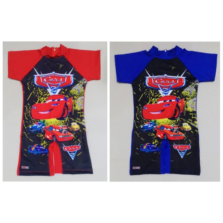 Baju Renang Anak Laki Baju Renang Anak Cowok Diving CARS 2 - RNKD76