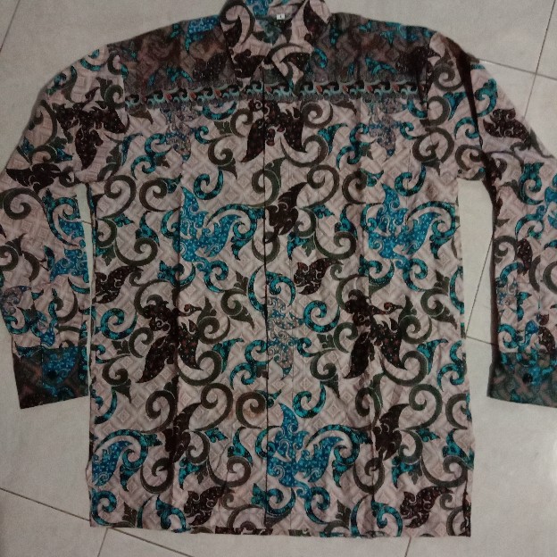 Hem Kemeja Batik Pria Formal Modern Mewah Kualitas Premium