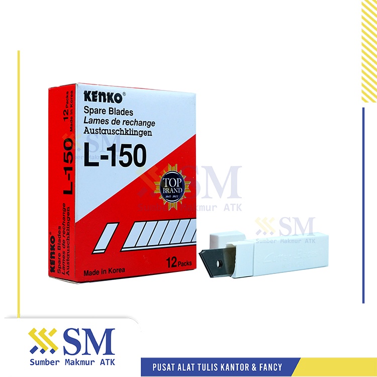 

REFILL / ISI CUTTER KENKO L-150 (1 TUBE / 5 PCS)