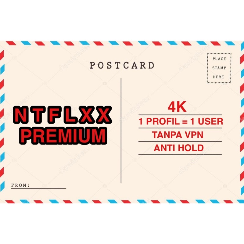 

Postcard Motif NETFLXX premium