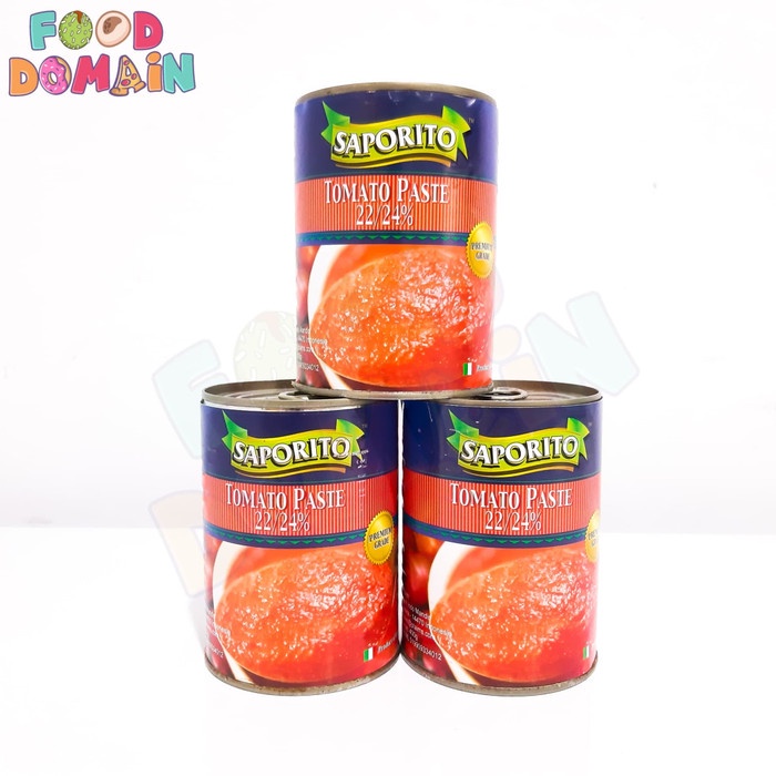

Saporito Tomato Paste - Saus Tomat - 400gr