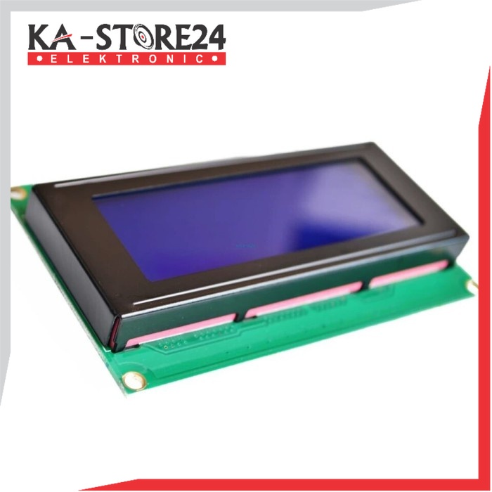LCD 2004 for Arduino 20X4 4X20 BLUE Biru Display Arduino raspberry