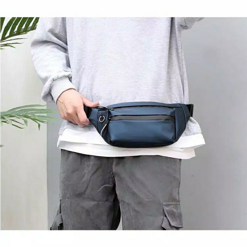 Waistbag pria & wanita import original 100% waterproof tas pinggang 2020