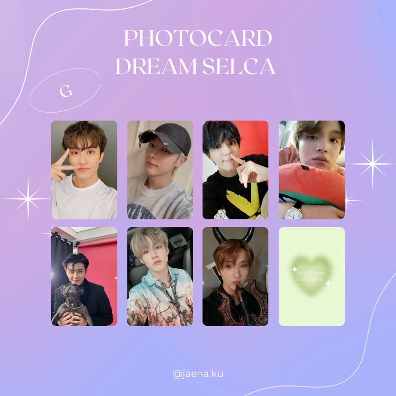 [NCT DREAM] PHOTOCARD NCT DREAM SELCA #1 ‼️BACA DESKRIPSI‼️