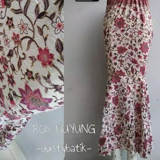 ➳ Rok duyung batik / rok mermaid batik / rok setelan kebaya / bawahan batik modern ➽
