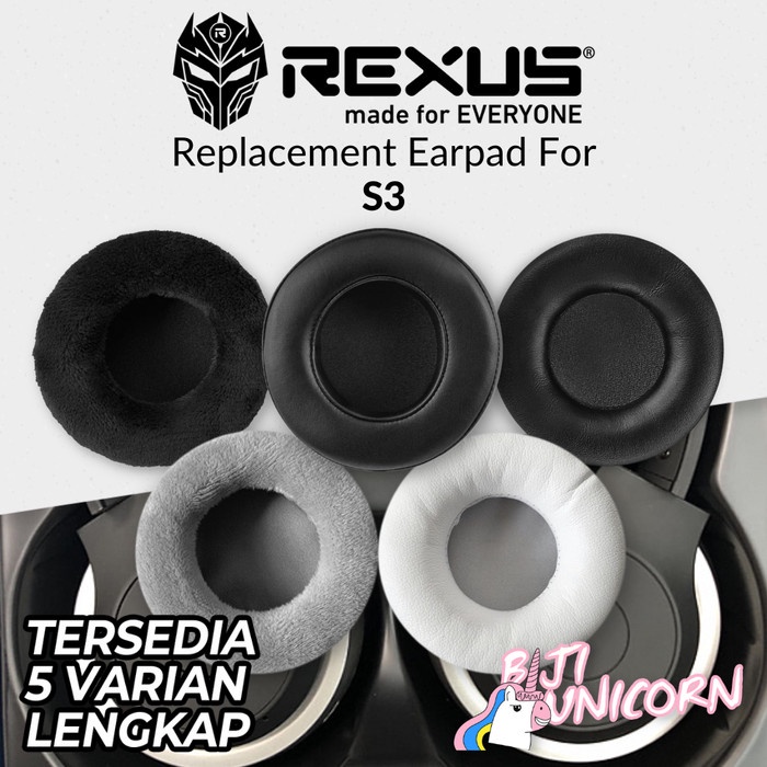 Earpad Earcup Ear Cushion Rexus S3 Busa Bantalan Foam