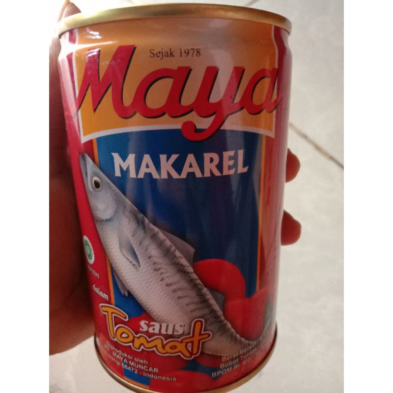 

Sarden Maya Makarel Besar 425gr