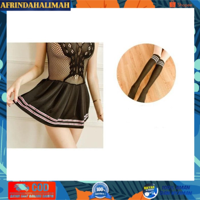 

{TERBARU} BIG SALE LINGERIE SET GSTRING KOSTUM COSPLAY BENTUK SERAGAM SEKOLAH