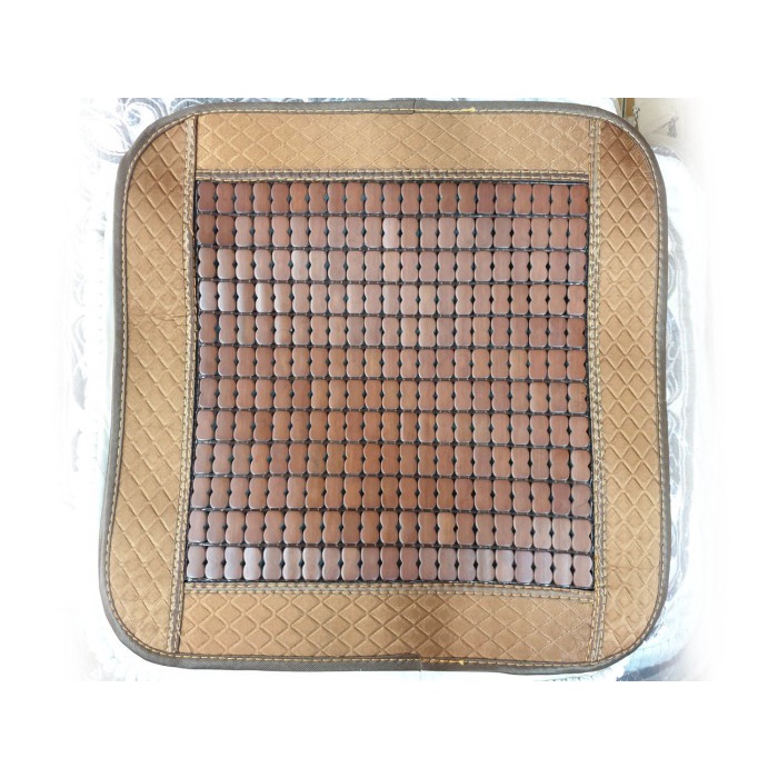 Kursi Kayu - Alas Duduk Kayu Dingin 50 X 50 Cm Coklat Kursi Bangku