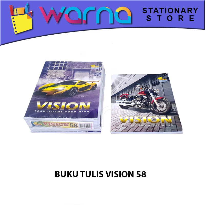 

BUKU TULIS VISION 58