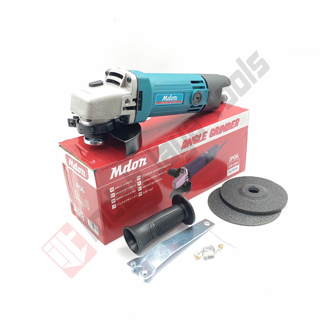 MDON JP06 Mesin Gerinda Tangan 4 Inch - Gurinda Disc Grinder Angle