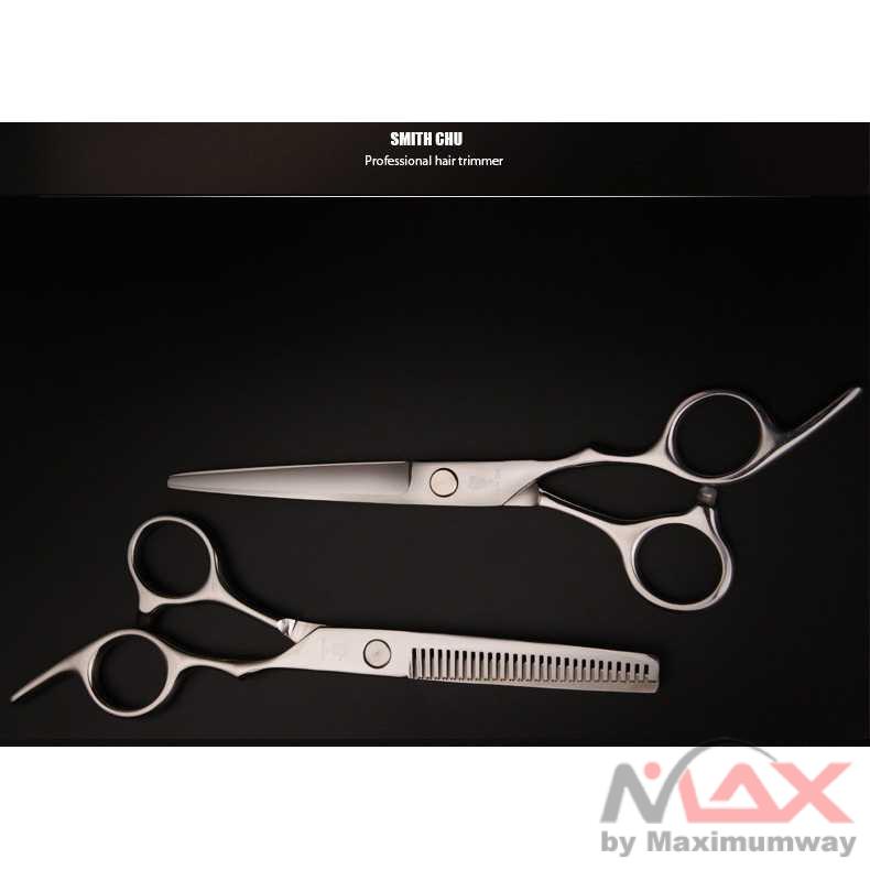 Biutte.co Set Gunting Rambut Salon dan Barbershop PROFESSIONAL Gunting Sasak dan Flat Rambut Profesional Professional Hairdressing Scissors 6 Inch Haircut Hair Cutting Salon Barber Scissors Set Thinning Shears Hairdressing Scissors