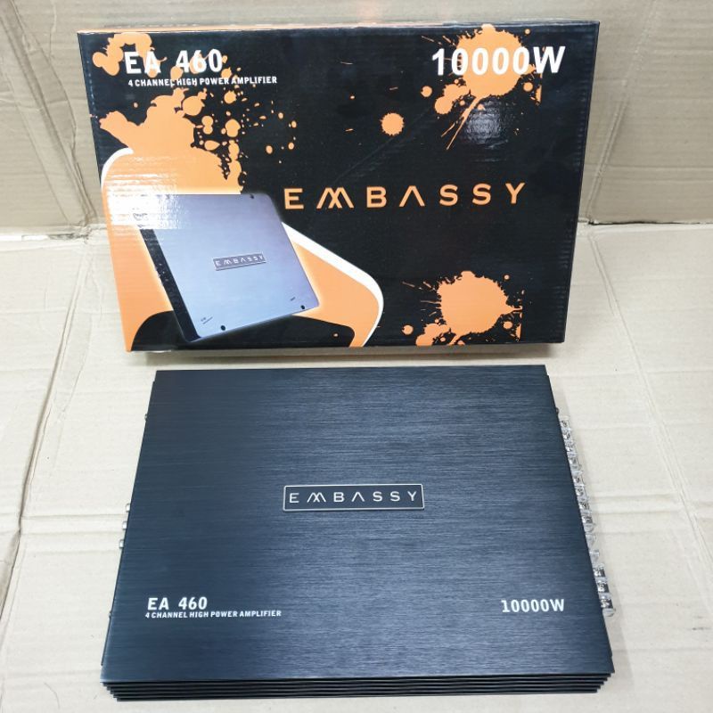 Car Audio Mobil High Power audio Amplifier 4 Channel JEC JP-460