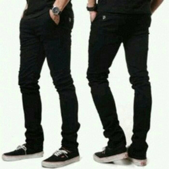 CELANA SOFTJEANS PRIA STREET WARNA HITAM