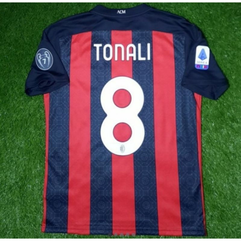 Jersey AC Milan Original 2020 2021 Home Bnwt Tonali 8 Seri A