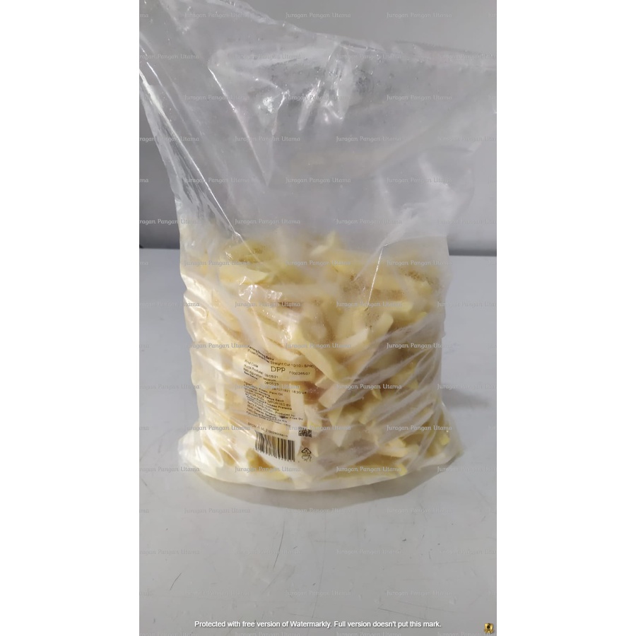 

French Fries Straight Cut Kemasan 2.5 Kg per pack