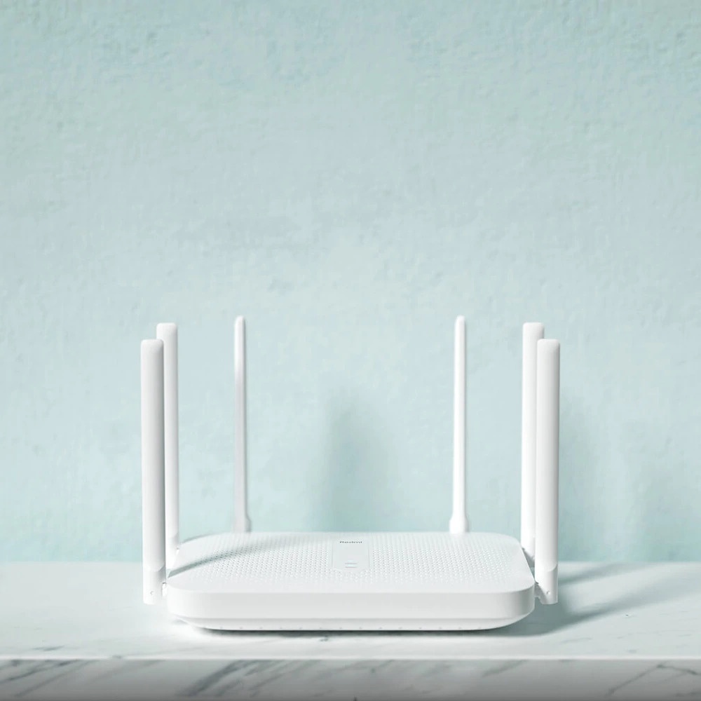 Redmi WiFi Router Gigabit AC2100 2033Mbps with 6 High Gain Antena - White